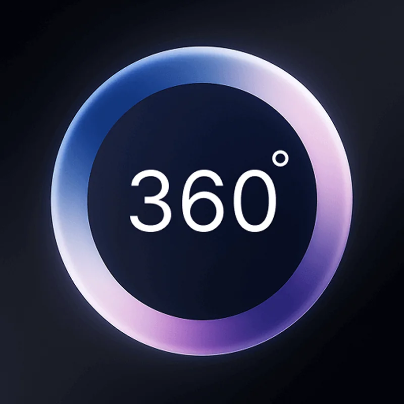 Longevity 360 with blēo blēo 360 longevity ring with circular progress indicator, representing complete health tracking.