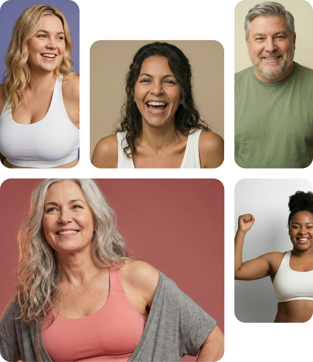 Weight loss transformation