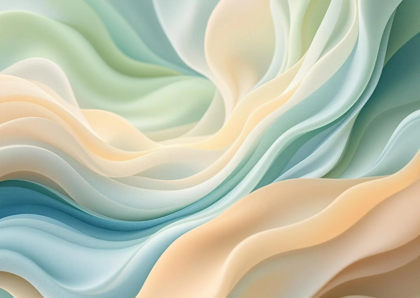 An abstract representation of longevity with flowing lines and organic shapes in soft, warm colors, evoking vitality and rejuvenation.