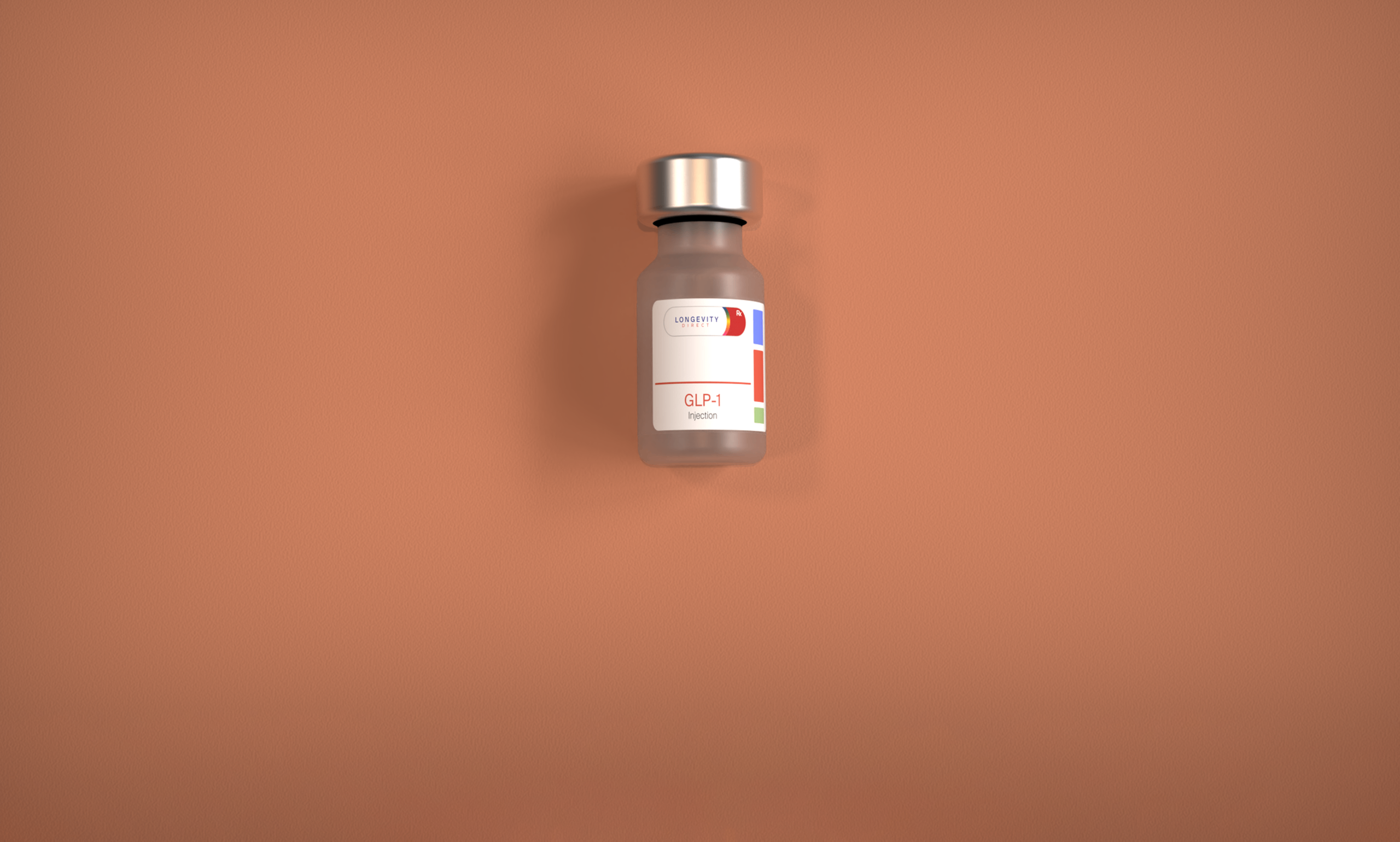 GLP-1 Injectable Medication GLP-1 injectable vial for metabolic health and weight management.