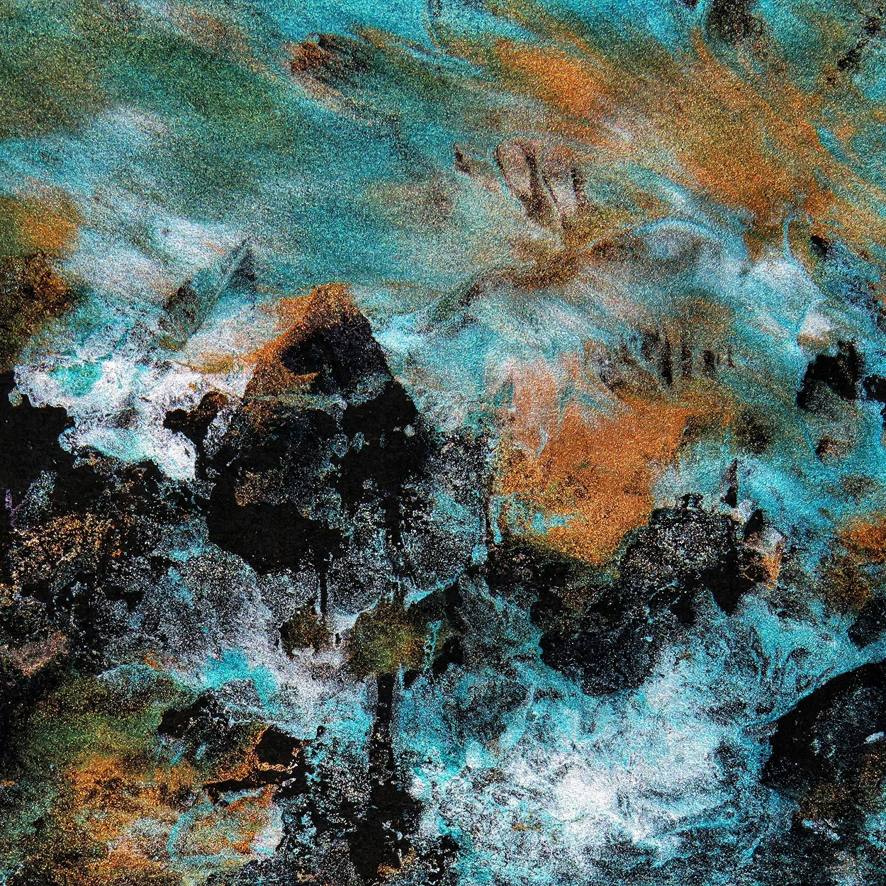 Rapamycin: A New Era in Longevity Abstract art with vibrant colors symbolizing rapamycin mechanisms.