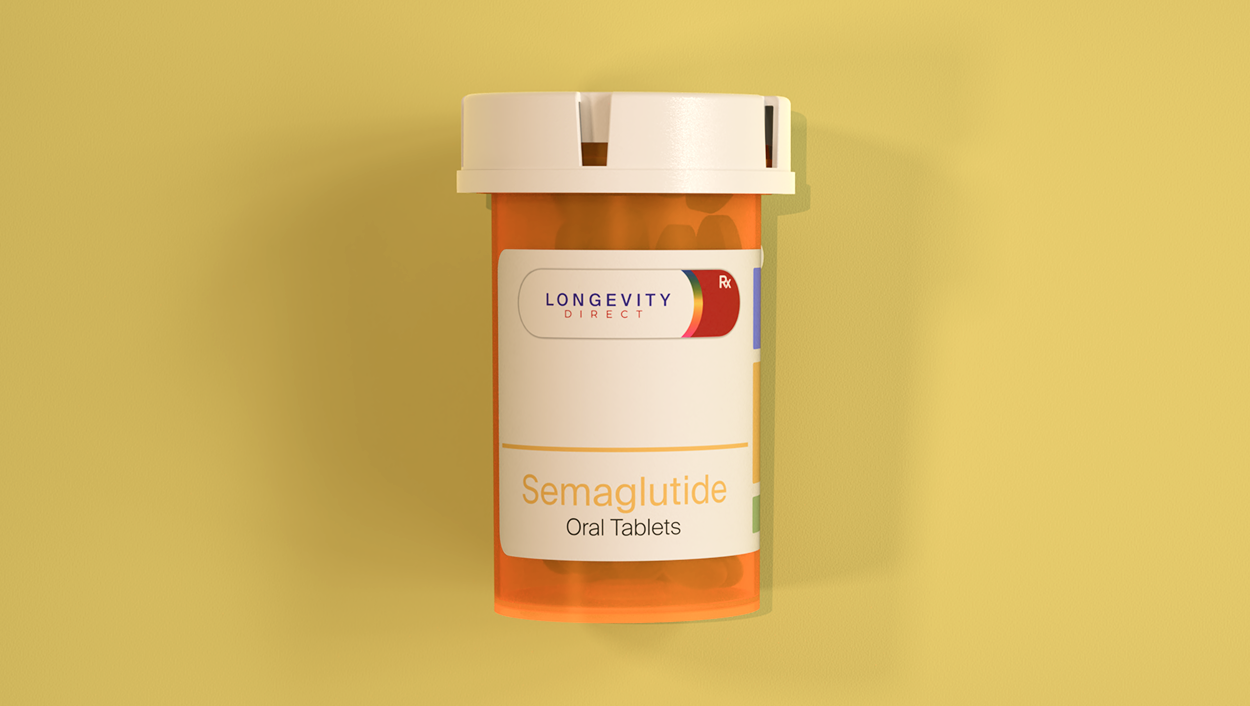 Semaglutide oral tablets for longevity.